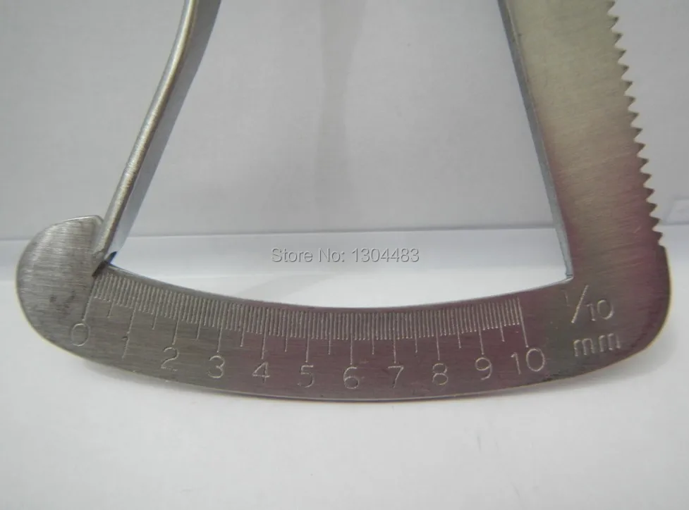 Стоматологическая линейка металлический манометр из нержавеющей стали|laboratory