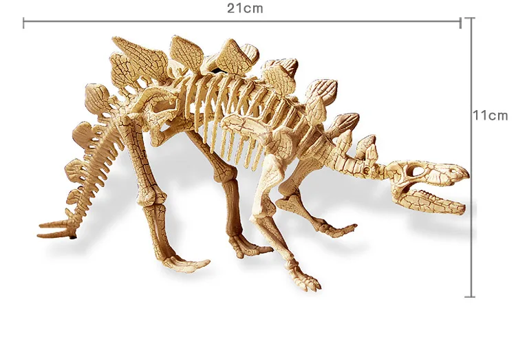 UKENN динозавр fossil плесень 18-26 см длина каркасная модель динозавра 3D Динозавры головоломки 7671 - Цвет: 7675
