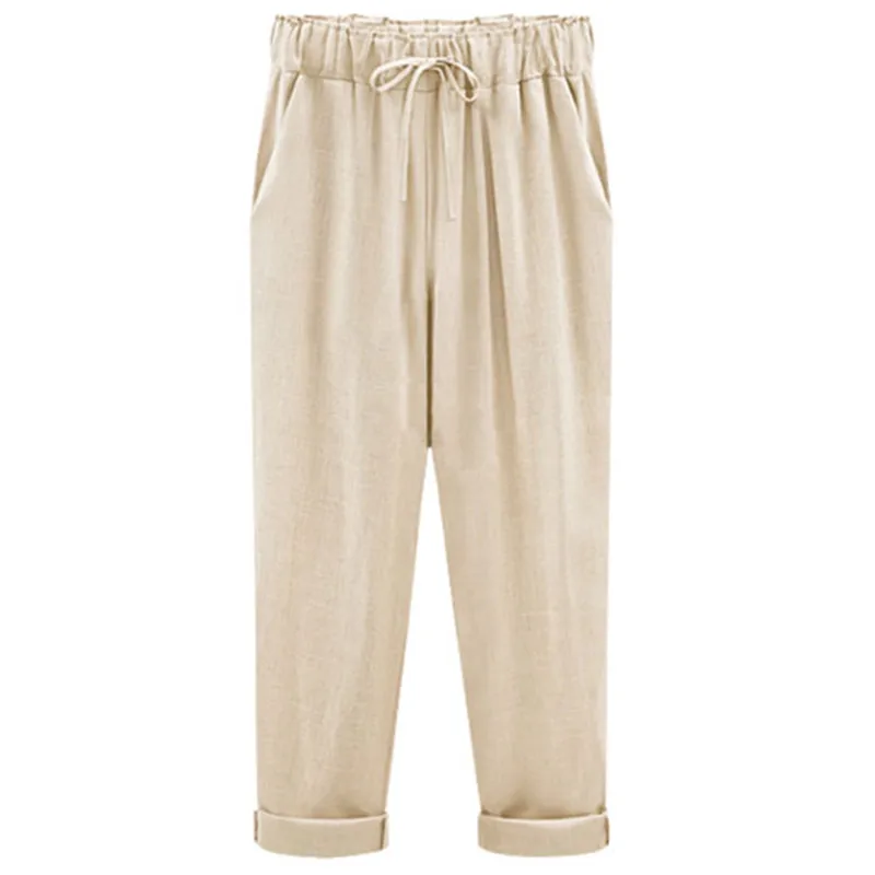 Шаровары 2018 летние женские брюки Широкие плюс размер M 6XL леггинсы для бега