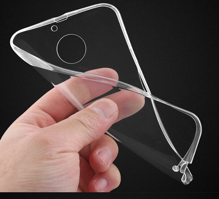 Ультратонкий прозрачный силиконовый чехол для телефона Motorola Moto X (2nd генерал) (2014)