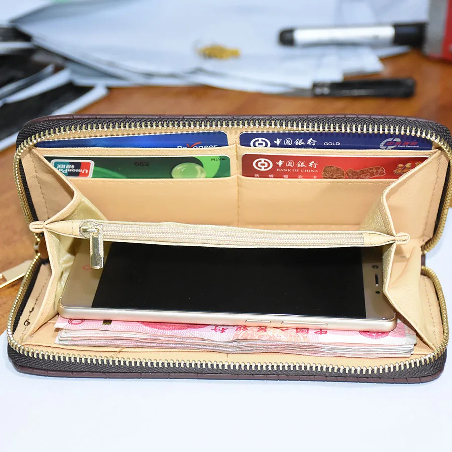 Новая мода камень Для женщин Женские Кошельки черный Цвет 6 цветов из