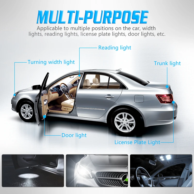 Katur 4 шт. яркий горячая распродажа T10 W5W 168 светодиодный 6 5730 5630 6Smd SMD Автомобильный