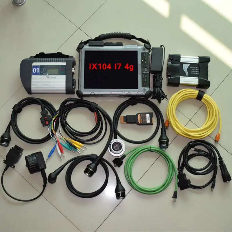 MB Star C4 SD Подключение для BMW ICOM Next 2в1 новейшее программное обеспечение Icom/MB V2019.07 ssd с