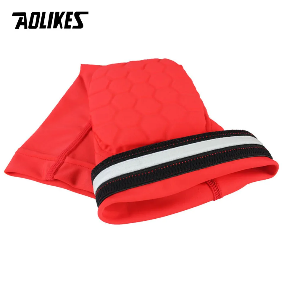 AOLIKES 1 шт. hex соты губка Баскетбол, анти-аварии сжатия повязки спортивные налокотники coderas протектор