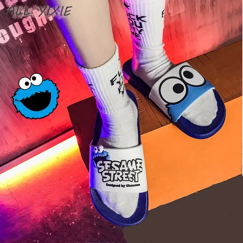 Все YIXIE/2019 женские тапочки модные летние милые повседневные шлепанцы пляжные с