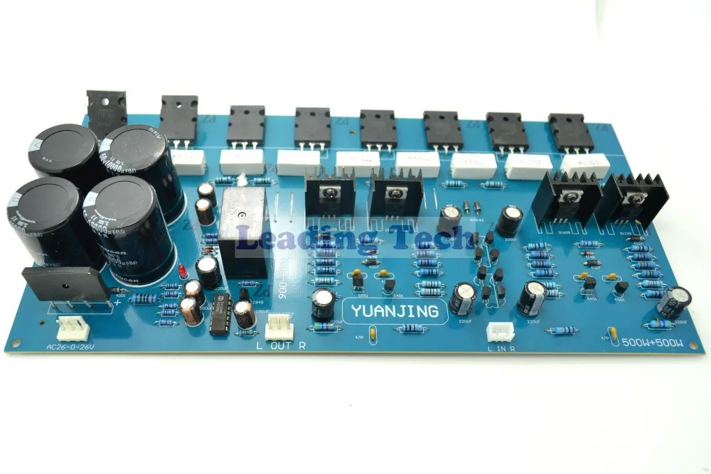 2SC5200 X4 + 2SA1943 8 Плата усилителя мощности 200 Вт Вт|board|board boardboard amplifier |