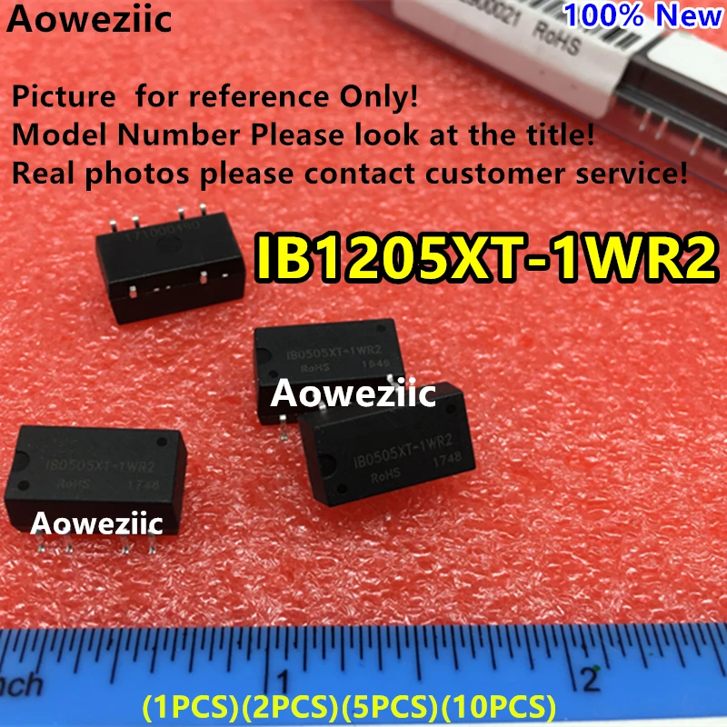 

Aoweziic (1 шт.) (2 шт.) (5 шт.) (10 шт.) IB1205XT-1WR2 оригинальный SMD Вход: 12 В регулировать Выход: 5 В 0.2A dc-dc 1.5кв изоляция напряжения