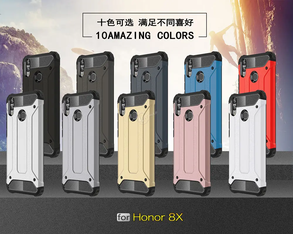 Защитный чехол для Huawei Honor 8X JSN L21 L22 LX1 Honor8X PC силиконовый телефона X8 JSN-L21 JSN-L22 JSN-L23 |