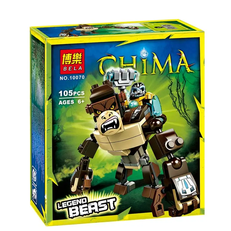 Reedcall 1 коробка 105 шт Chimaed Apes фигурки строительные блоки кирпичные игрушки
