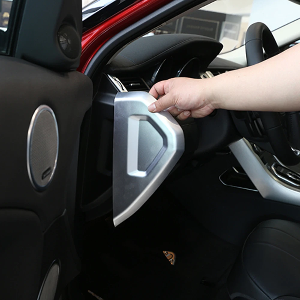 

Interior Accessories Dashboard Side Decorative Cover Front Console Trim Sticker for Range Rover Evoque