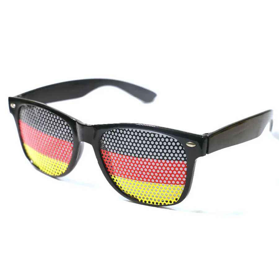 Fashion National Flag Party Glasses Sticker with Hole Adult Costume Accessory for Day and Supplies Decoration | Дом и сад
