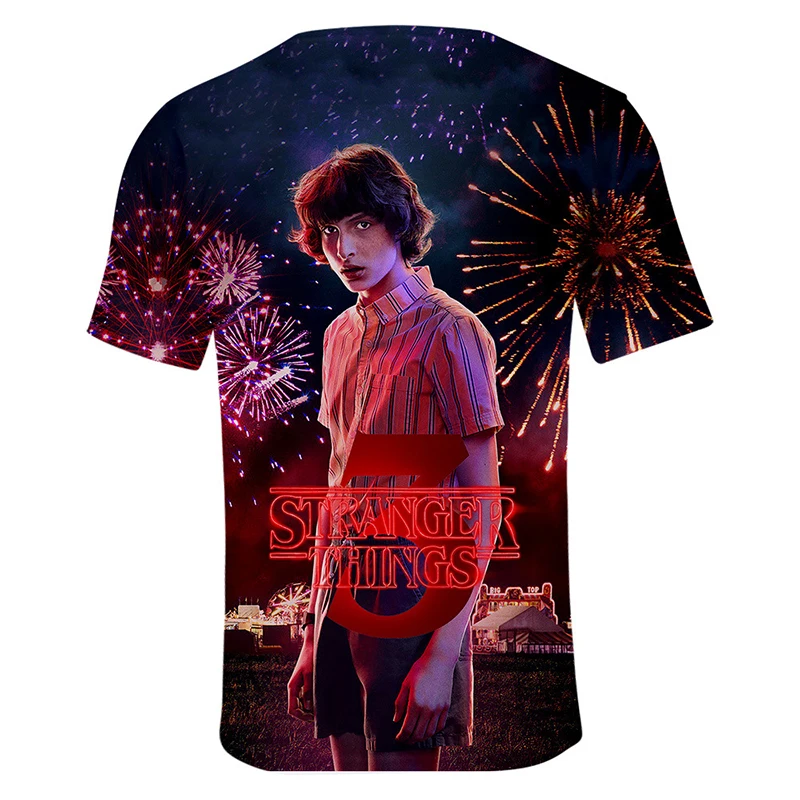 Открытый Летний без воротника странные вещи вокруг 3D цветной печати взрослых