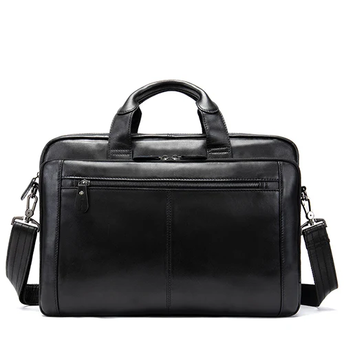 9207black Westal сумка мужская через плечо сумка для документов мужские сумки из натуральной кожи сумка мужская кожа ноутбук Кожаные портфели мужчины портфель мужской бизнес 9207 - Цвет: 9207black