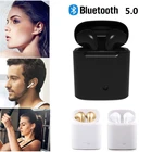 Беспроводные Bluetooth-стереонаушники i7s TWS, наушники-вкладыши с микрофоном для Samsung S9 S8 S7 S6 Edeg Note 3 4 5 6 7 8 9 и iPhone X