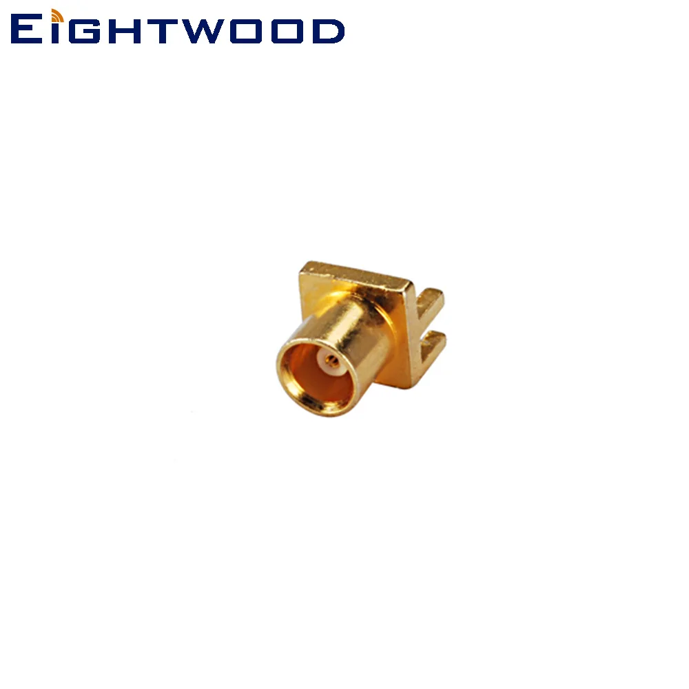 

Eightwood MCX Jack гнездо RF коаксиальный разъем адаптера край крепление для антенны Телеком широкополосный gps
