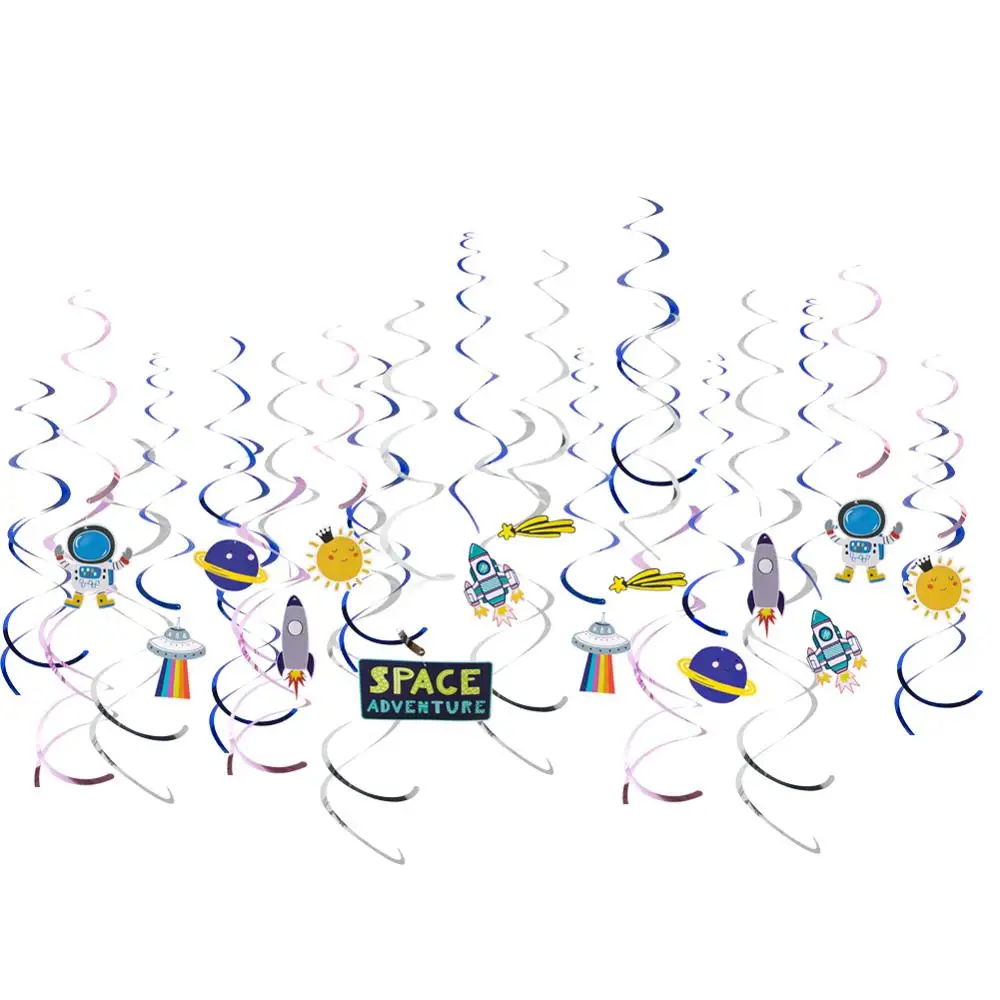 30 шт. наружное пространство планета фольга вихревое украшение Солнечная система