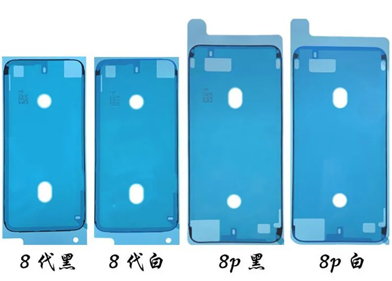 Водонепроницаемая клейкая лента для iPhone 6S Plus 7 8 X 100 шт. ЖК экран передняя рамка