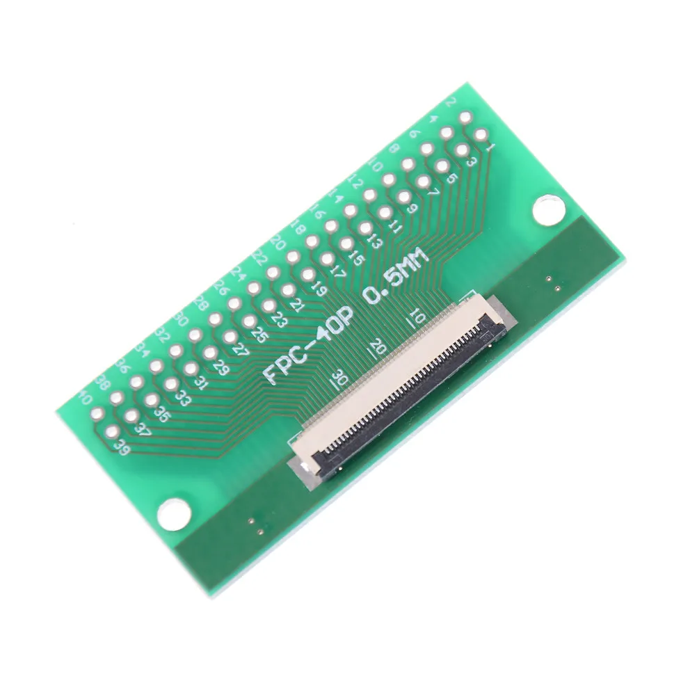 1 шт. двухсторонний 0 5 мм FFC FPC на 40P DIP 2 54 PCB преобразователь платы адаптер пластина