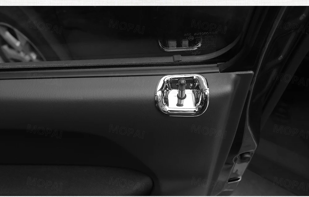 MOPAI автомобильные наклейки для Suzuki jimny 2007- ABS Автомобильный Замок для межкомнатной двери, декоративная крышка для Suzuki jimny автомобильные аксессуары