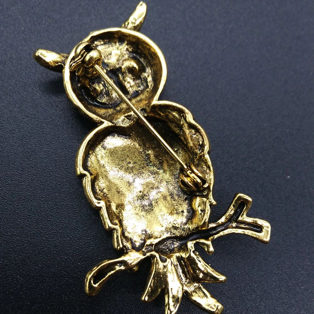 Женская Брошь-булавка в форме совы | Украшения и аксессуары