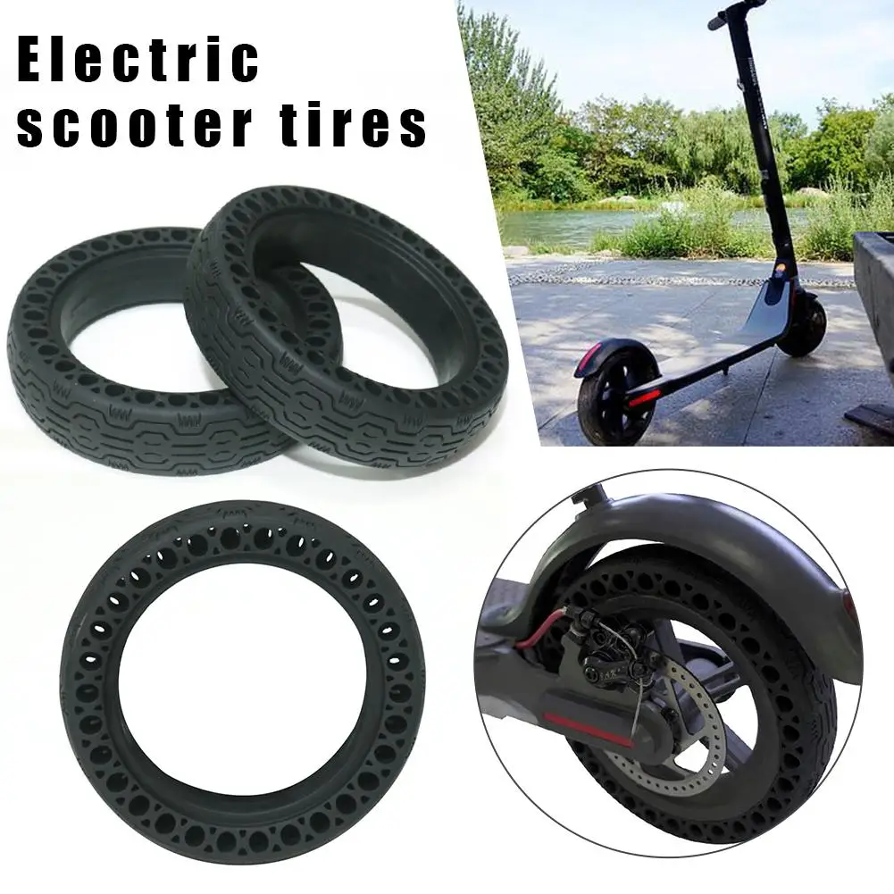 Для Xiaomi M365 аксессуары Твердые Полые шины непневматические демпфирующие