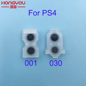 2 шт., резиновый проводящий коврик для PS4 JDS030 JDS 001 010 011 L2 R2 L1 R1, контроллер для PS4, силиконовые резиновые пуговицы