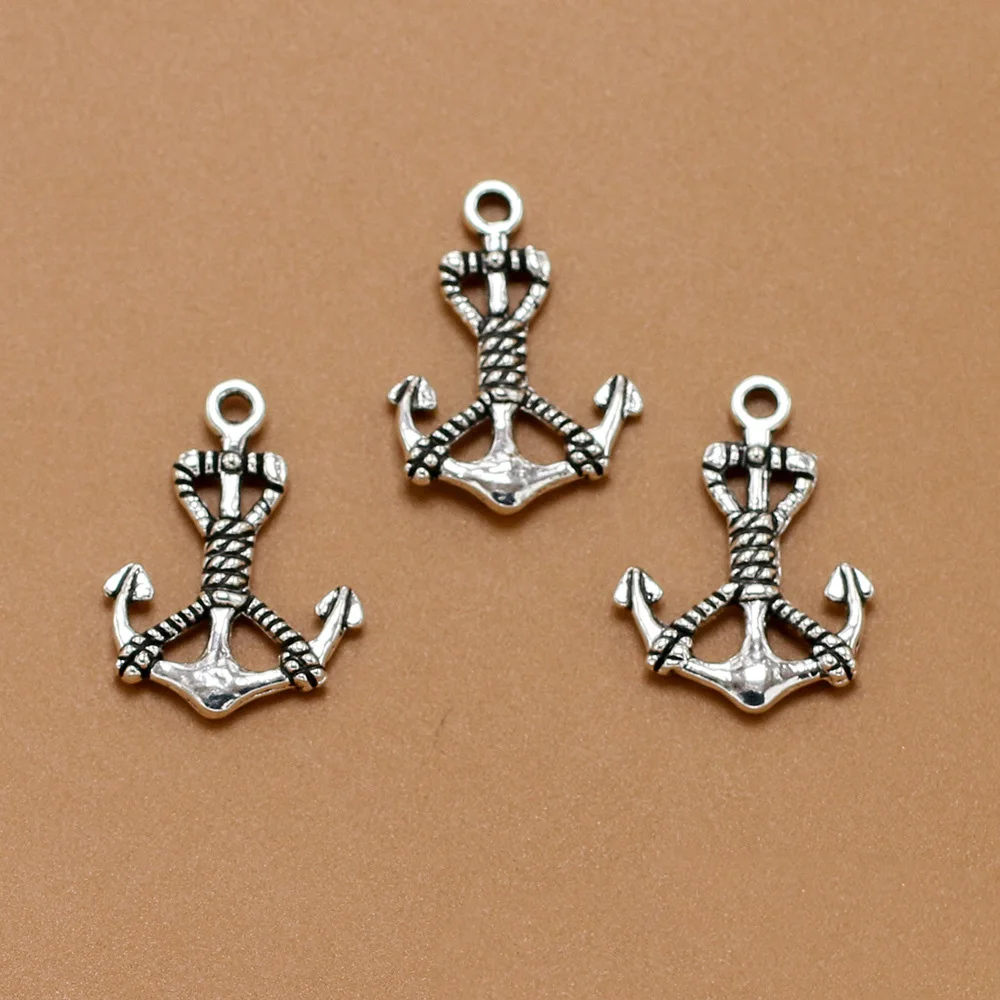 10 шт. подвеска якорь из металлического сплава 25 х18 мм|crafts diy|craft metalcraft pendant |