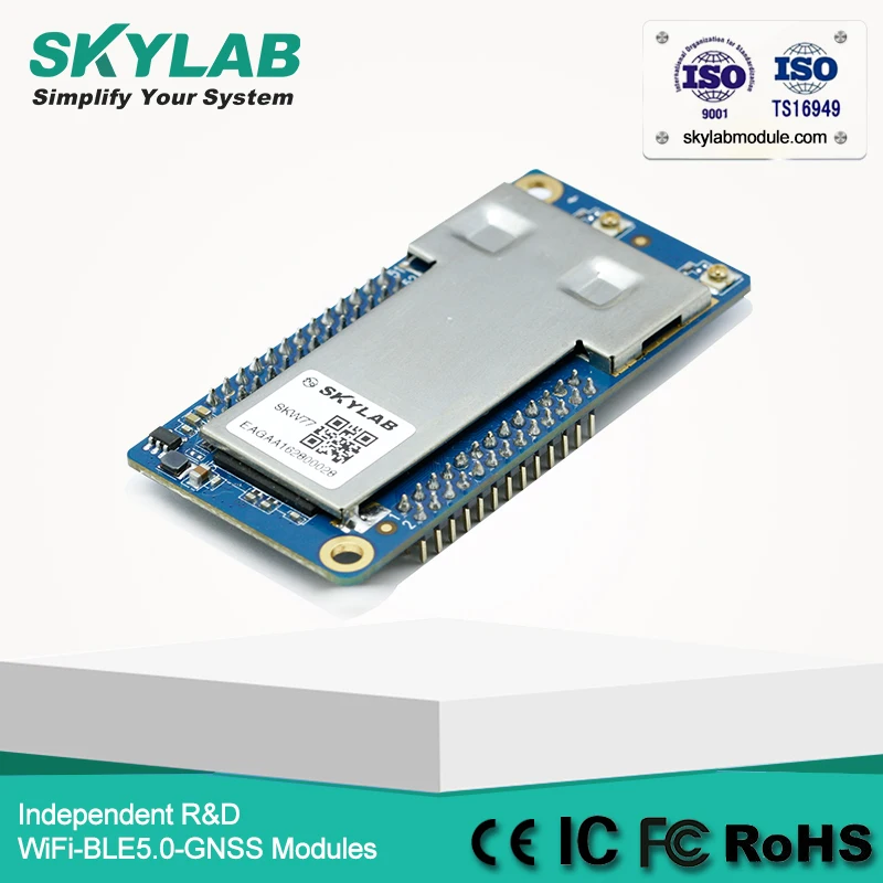 SKYLAB IEEE 802.11b/g/n 2x2 MAC/BB 300 Мбит/с модуль WiFi AP SKW77 MT7620A с 2 портами LAN и 1 портом WAN |