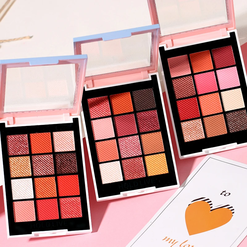 12 цветов Палитра теней для век макияж Профессиональные глаза Пигмент Макияж