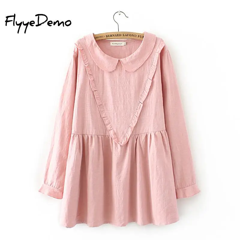 Женские милые гофрированные рубашки с V-образным вырезом 2020 плиссированная