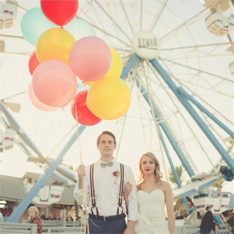 18 дюйм воздушные шары 1 шт. круглые шарики с днем День Рождения Декоративные