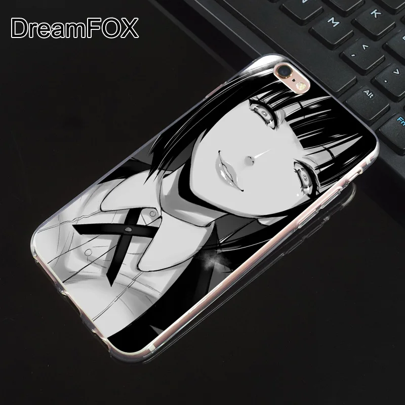 M518 Kakegurui Мягкий ТПУ силиконовый чехол для Apple iPhone 11 Pro XR XS Max 8X7 6 6S Plus 5 5S SE 5C 4 4S |