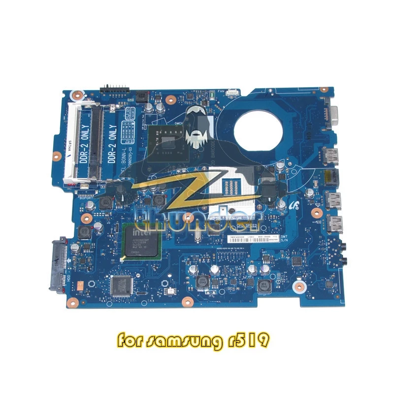 

Женская материнская плата для ноутбука samsung R519 GL40 DDR2