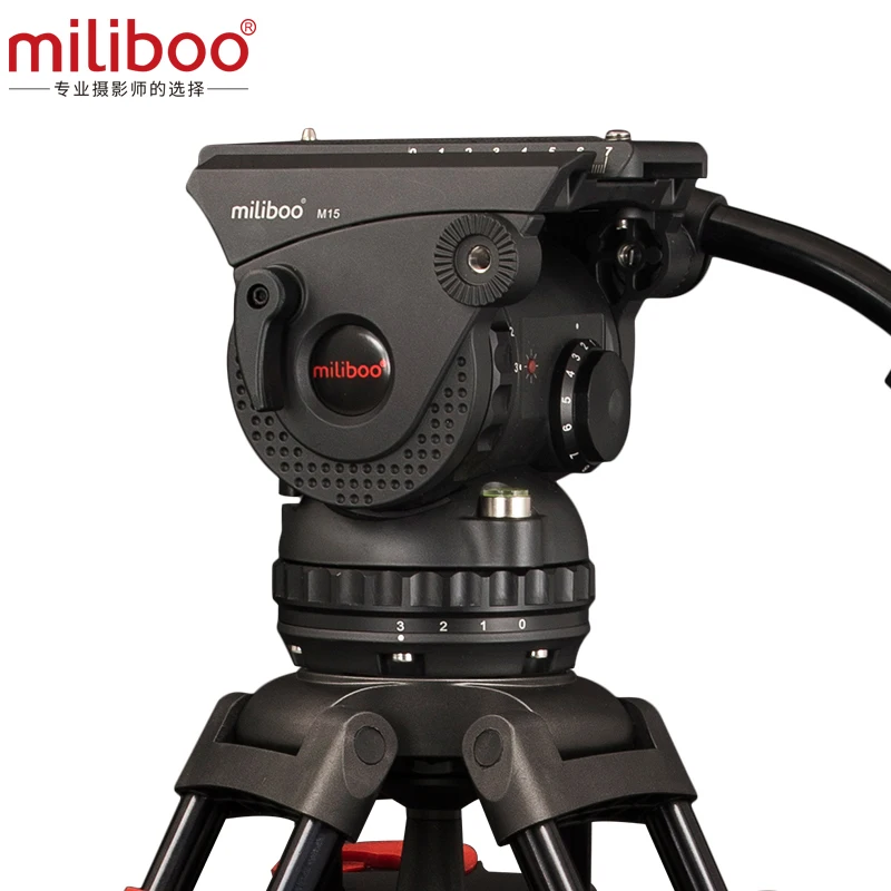 Miliboo M15 профессионального вещания фильм Регулируемая Гидравлический Камера