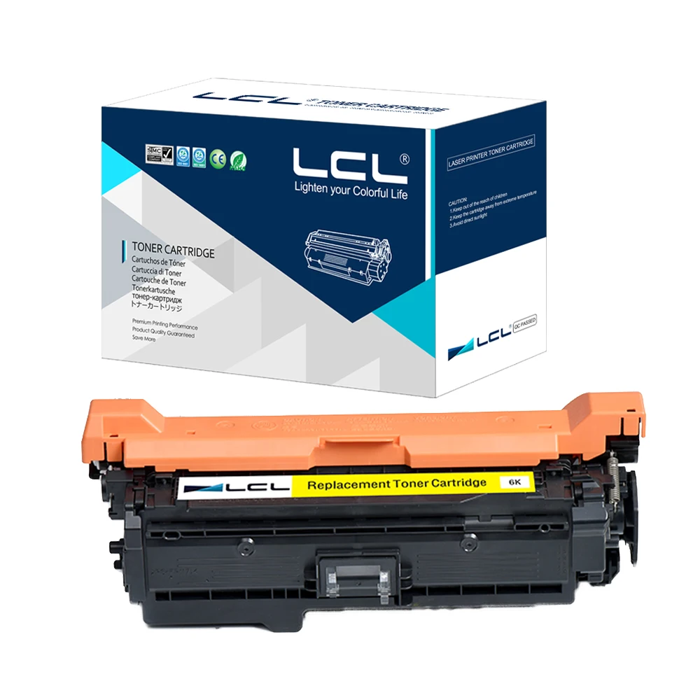 

LCL 507A 507 A CE402A CE 402 A (1-pack) Laser Toner Cartridge Compatible for HP Enterprise 500 color M551/N/DN/XH