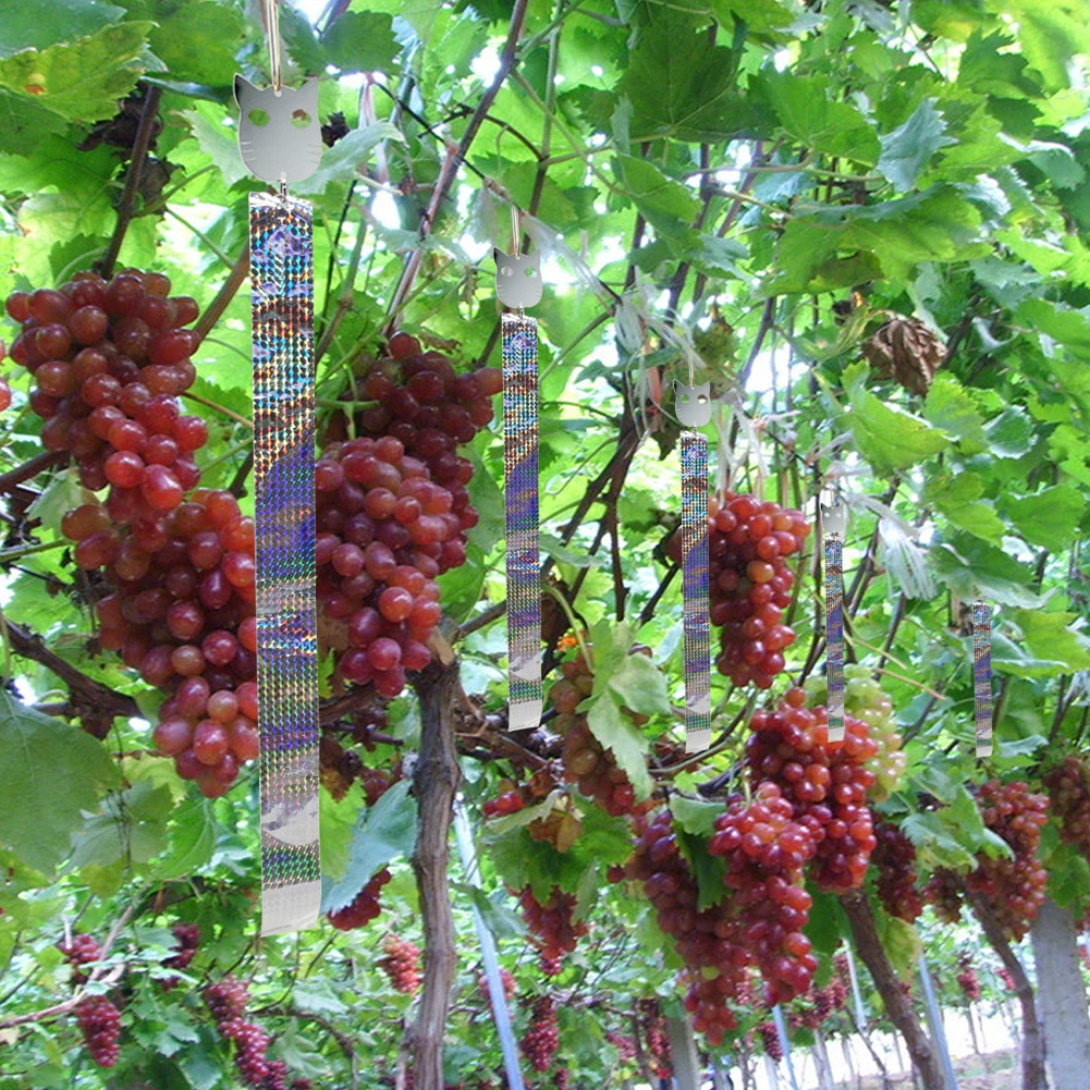 5 шт./компл. двор птица репеллент двойной уход за кожей лица светоотражающий диск