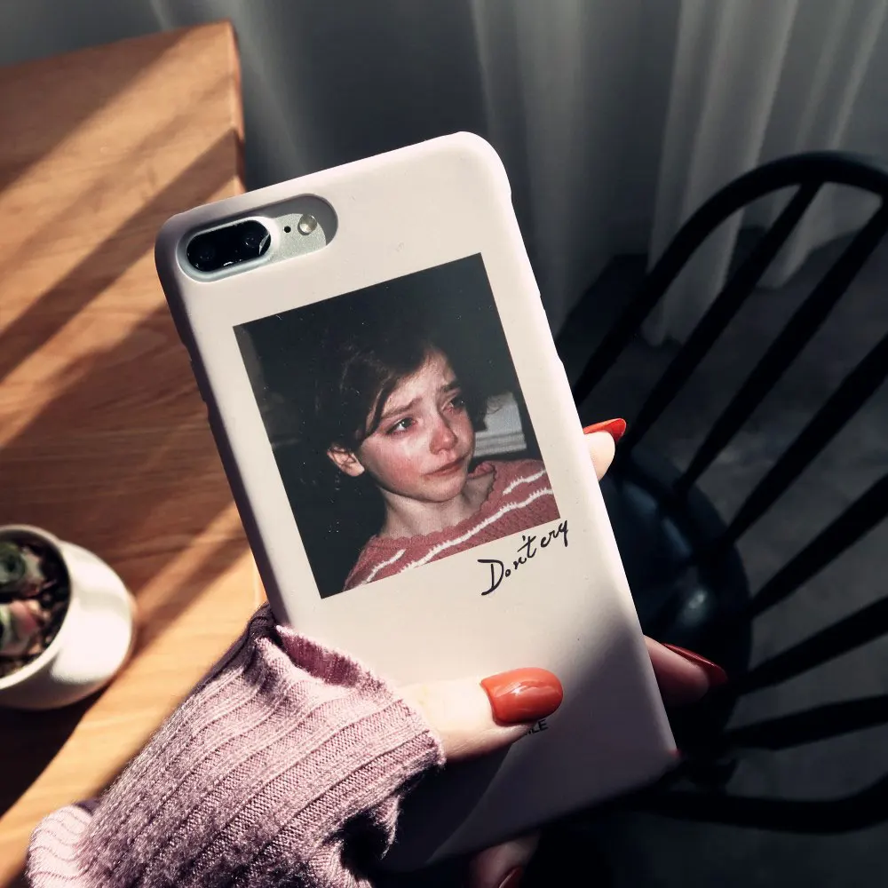 ZMDLDZSW Vintage Women Fashion Image Quote Illustrator Print Hard Slim PC Cover For iPhone 6 s plus 7 8 8plus Case Cute |