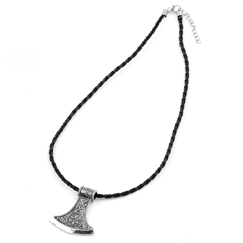 Винтажное ожерелье с подвеской в виде пиратского топора скандинавском стиле для