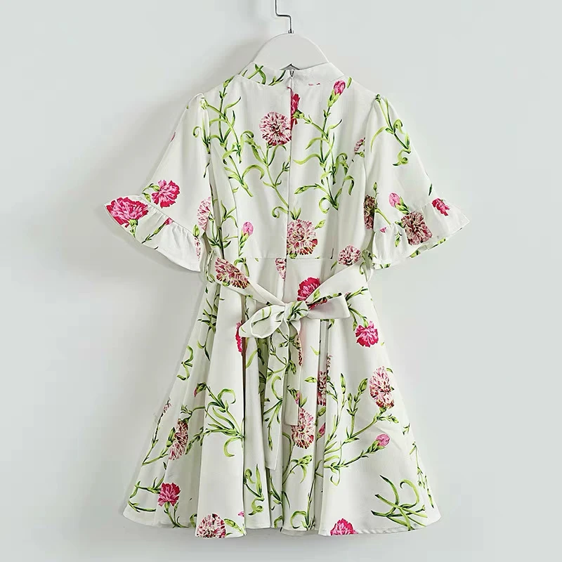 Летняя семейная Одинаковая одежда женская для девочек вечерние официальные