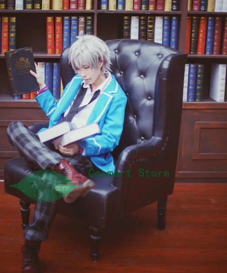 Аниме Trickstar Hokuto Hidaka Narukami Arashi Aoi Yuta Akehoshi Subaru ансамбль звезды пальто + брюки галстук