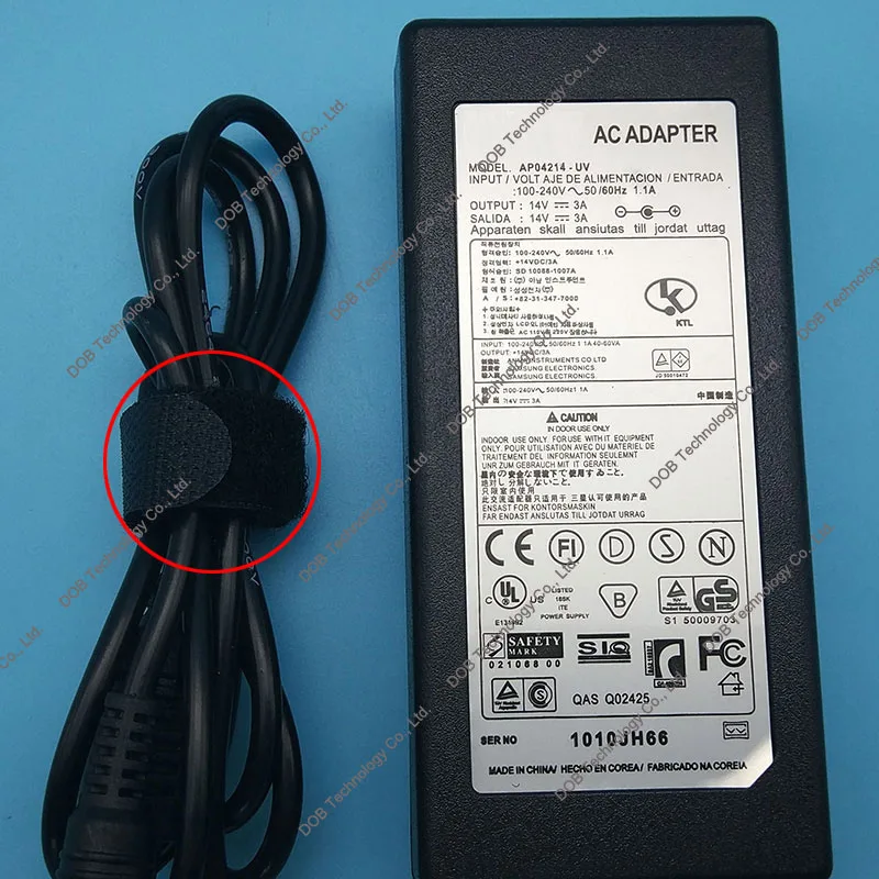 14V 3A AC адаптер питания для Samsung Syncmaster 173p SYNCM173P SYNCM193P ЖК-монитор Бесплатная доставка
