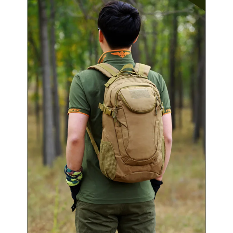 Протектор Плюс Открытый Molle 25L спортивные сумки, Рыбалка Охота Кемпинг Туризм военный тактический рюкзак водонепроницаемый нейлоновый школьный рюкзак