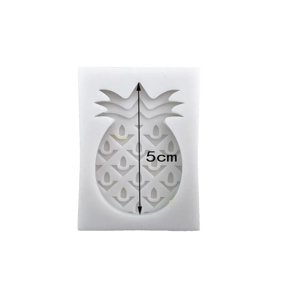 Силиконовая форма для пальм/арбуза/ананаса торта конфет шоколада мыла рельефное
