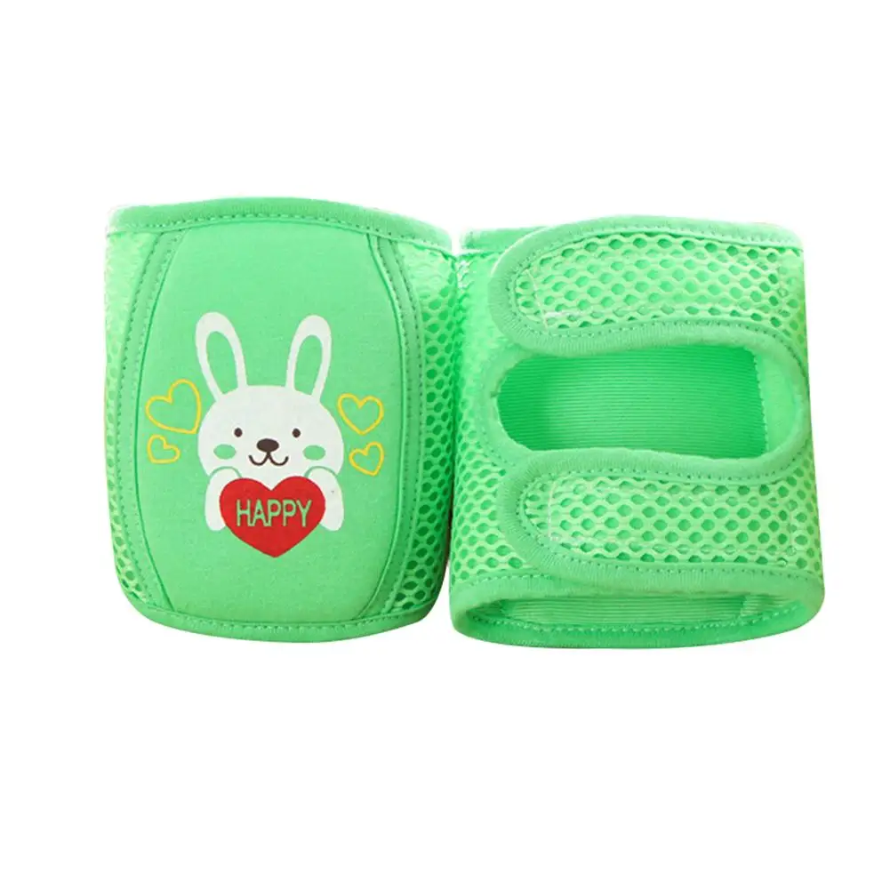 Newborn Children's Anti-fall Knee Breathable Mesh Pads Adjustable Baby Crawling Summer Print Child Toddler Warm Leg Cover | Мать и