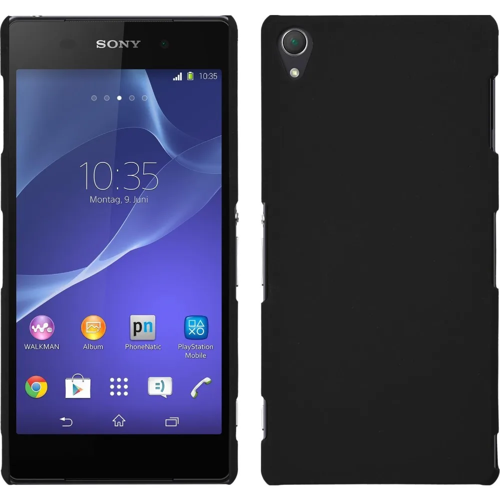 Z1 Компактный резиновый матовый жесткий чехол для Sony Xperia Z Ultra Z2 Z3 Z4 Z5 Compact premium скраб