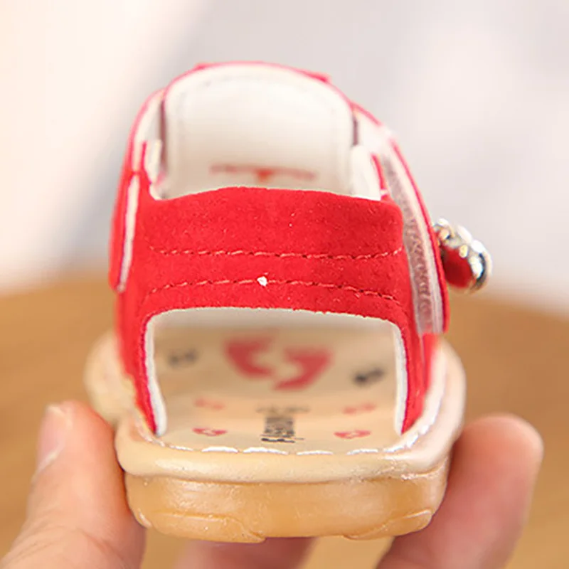 Летняя обувь для маленьких мальчиков и девочек мягкие сандалии кожаные дышащие