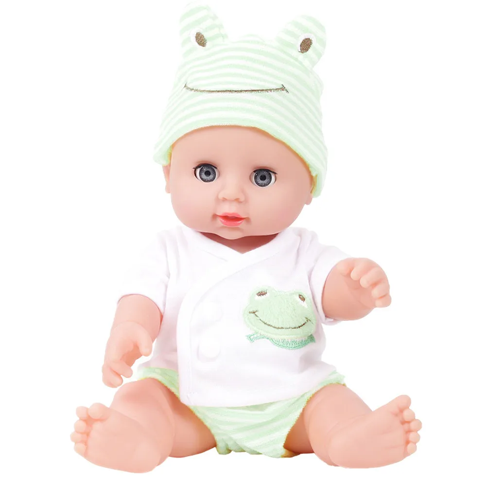 HIINST Reborn Baby Dolls глаза мигающие милые мягкие младенческие куклы для детей игрушки для мальчиков и девочек Подарки на день рождения Reborn Baby Doll Boy