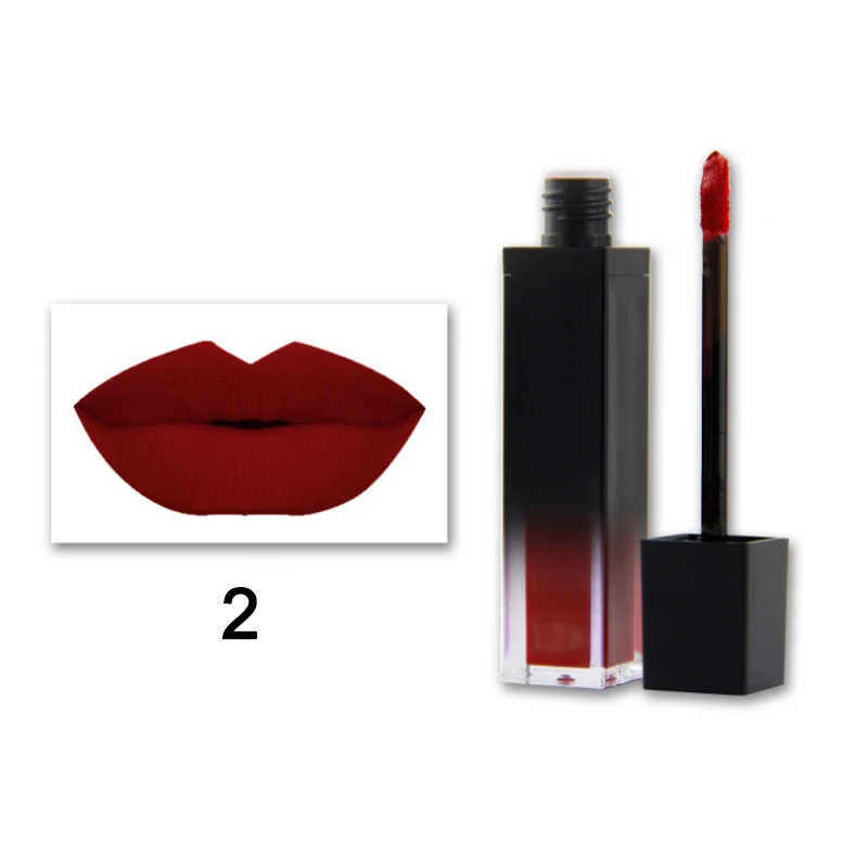 1 шт губная помада для губ водостойкая стойкая матовая Косметика макияжа женщин