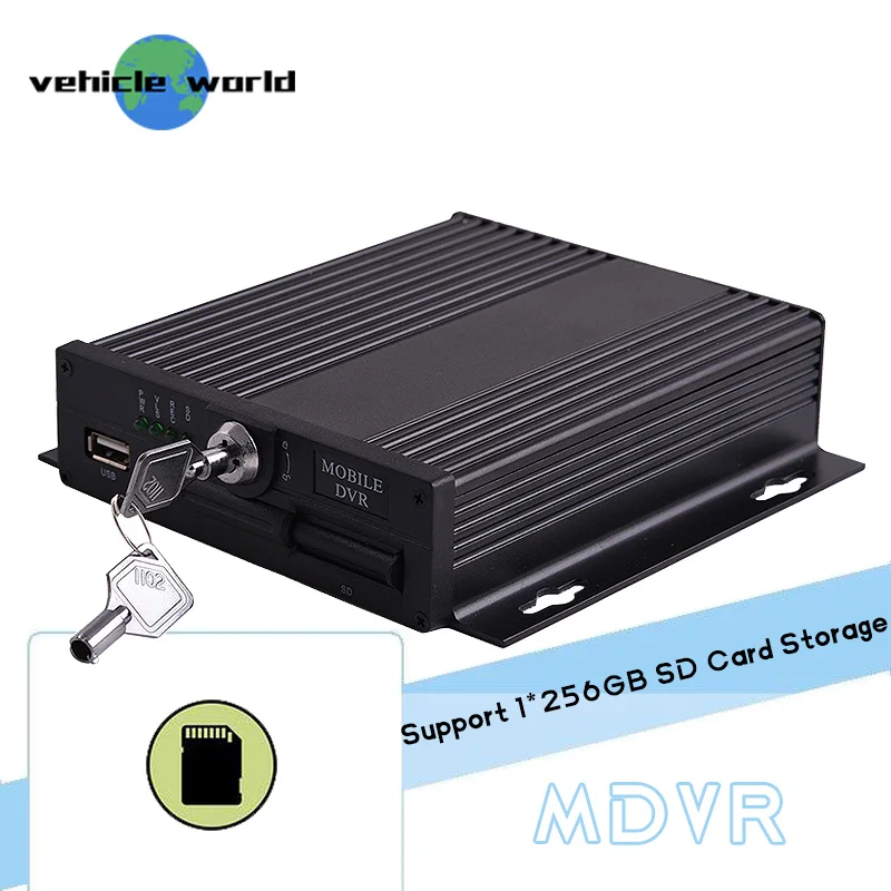 Автомобильный видеорегистратор AHD MDVR 720 P 4CH CCTV автобусный