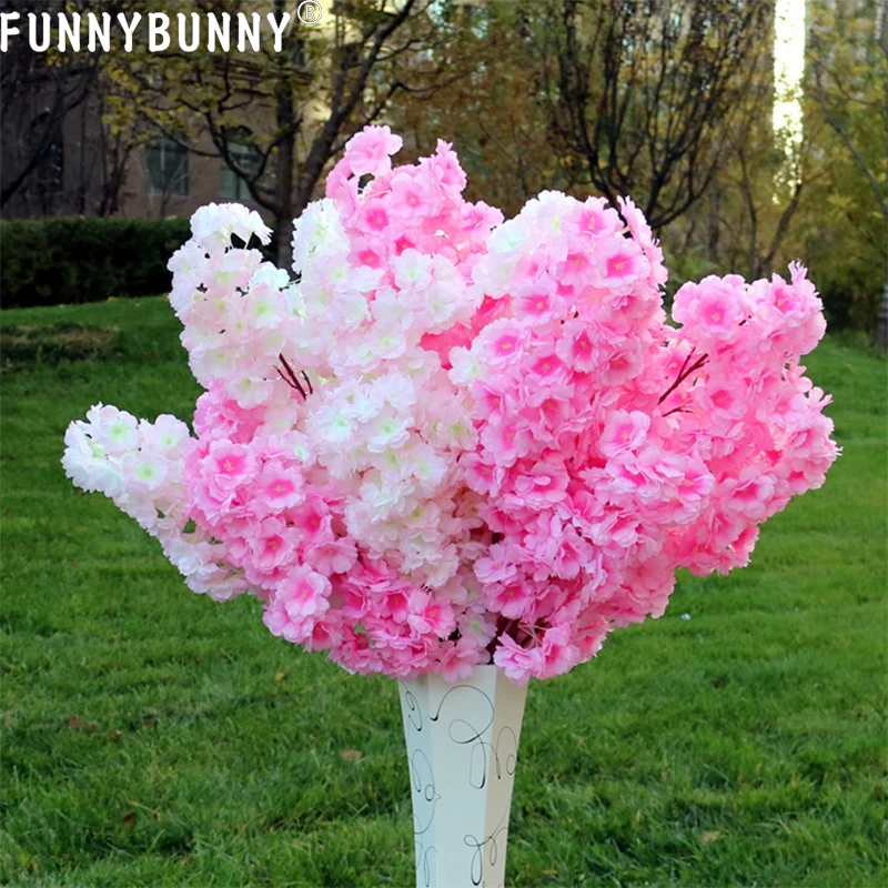 Искусственный цветок вишни FUNNYBUNNY свадебная АРКА дорожное украшение